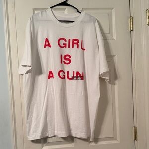 A girl is a gun tee